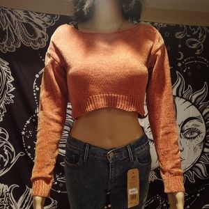 Crop top sweater